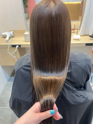 ロング カラー 柔らかい艶暖色 レイヤー🫧姫汝のヘアスタイル