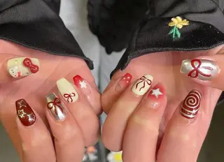 ネイル By moonネイル 🌷ワンホン/韓国風のネイルデザイン