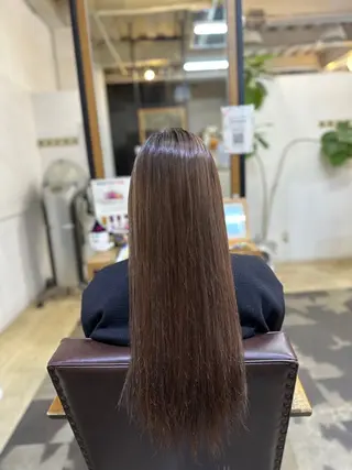 ロング BRAS ナカガワのヘアスタイル