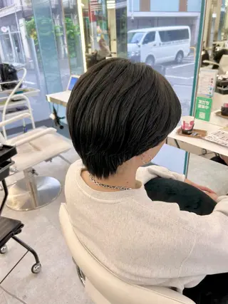 カラー メンズ はるか/透明感暗髪 /ヘアアレンジ🤍のヘアスタイル