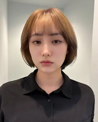 ショート 村上 奈乃果のヘアスタイル