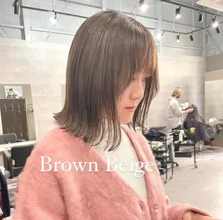 ミディアム 酸性ストレート 髪質改善のヘアスタイル