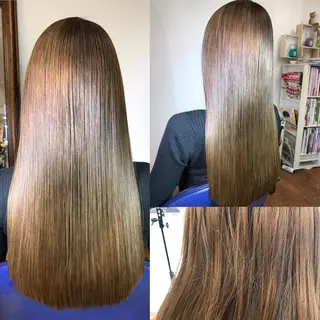 ロング 江袋 敏昭のヘアスタイル