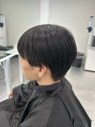 メンズ あやめ🪽 オリーブ/ハイトーンのヘアスタイル