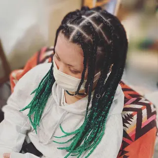 ロング 髪に魔法をかける🪄 💖💫編み込みヘアのヘアスタイル