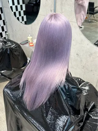 ロング 🤍ムラ修正ブリーチ 🤍原宿/YUUのヘアスタイル