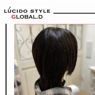 ショート カラー パーマ ヘアアレンジ メンズ キッズ ✂︎ショート、ボブ、 レイヤー🩵YUMIのヘアスタイル