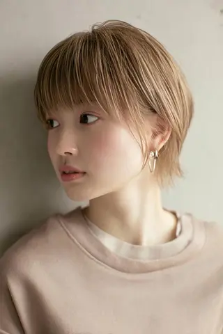 ショート カラー ブリーチ職人/ shori/店舗代表のヘアスタイル