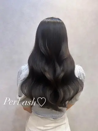 セミロング カラー 🩷韓国ヘア/ヨシン モリ🩷Maikaのヘアスタイル