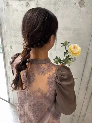 ヘアアレンジ 美髪× ヘアセット✨Araiのヘアスタイル
