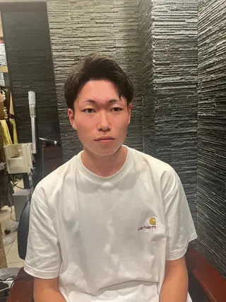 ミディアム メンズ 長野 風人のヘアスタイル