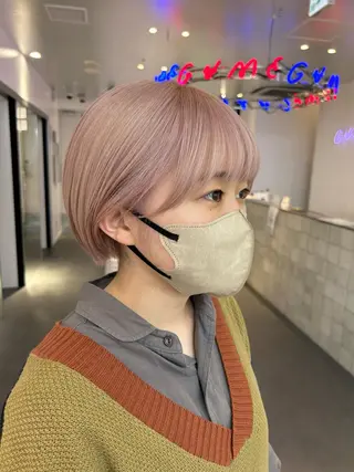 ショート MiRI💜地毛級 エクステ✖似合わせ技のヘアスタイル