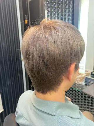 カラー メンズ 鄭 瑩(てい えい) 🌈モデル募集🩵のヘアスタイル