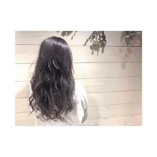 ロング パーマ ヘアアレンジ mayu ○のヘアスタイル