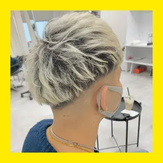 ショート メンズ メンズパーマ/新潟駅 NOBUTA🔥のヘアスタイル
