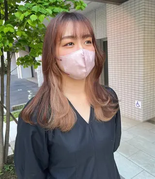 ミディアム カラー 💎透明感カラー特化 💎TAISEIのヘアスタイル