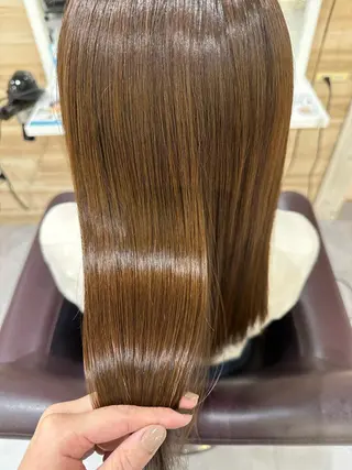 ロング 阪本 愛実のヘアスタイル