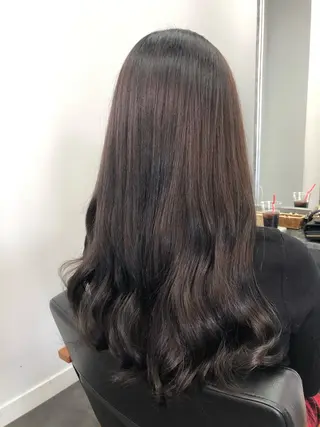 セミロング カラー ヘアアレンジ 大塚 貴之のヘアスタイル