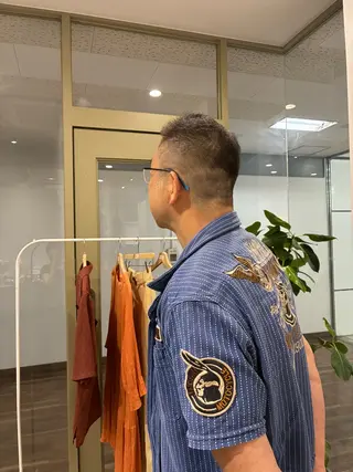 メンズ 平松 里穗のヘアスタイル