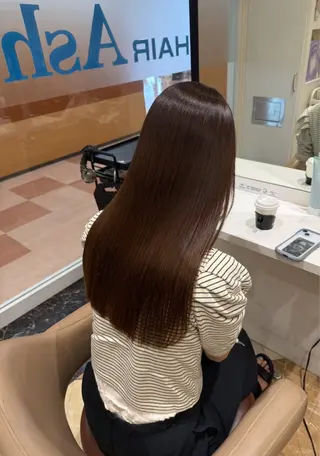 峯 唯華のヘアスタイル