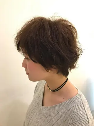 ショート 横山 ひかりのヘアスタイル