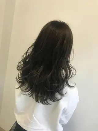 セミロング カラー Rayt hair レイトヘアーのヘアスタイル