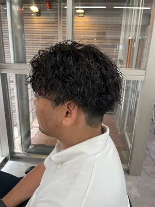パーマ メンズ 町田エリアＮｏ．１/ パーマ特化/太田京希のヘアスタイル