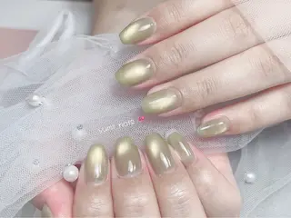 ネイル 𝐲𝐮𝐦𝐢🎀 長さ出しデザイン専門のネイルデザイン