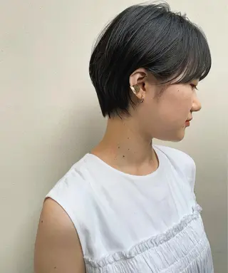 ショート ハイトーンこそキレイ に◎佐藤雄太のヘアスタイル