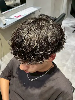 パーマ メンズ メンズカット パーマ特化  清士郎のヘアスタイル