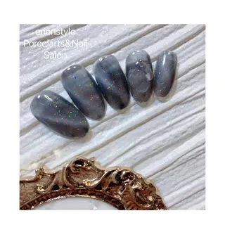 ミディアム ネイル 👑enen style👑のネイルデザイン