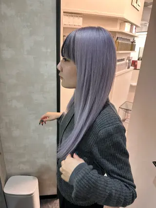 ロング カラー 🫧盛れハイトーン/ ブリーチ特化🎀サキのヘアスタイル