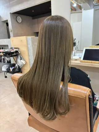 ロング 圓井 恭平のヘアスタイル