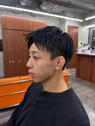 メンズ 似合わせカット/ ハイトーン/aoiのヘアスタイル