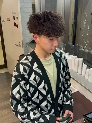 パーマ メンズ Hazu 【パーマ特化美容師】のヘアスタイル