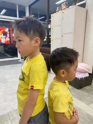 メンズ キッズ 足利/透明感カラー/ GRACE/りおのヘアスタイル