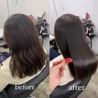 ミディアム カラー 艶ハイトーン特化 tatsuのヘアスタイル