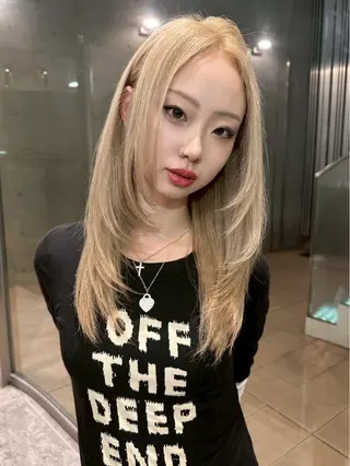 ミディアム ‎🤍髪質改善‎🤍 ‎ViVIE🤍のヘアスタイル