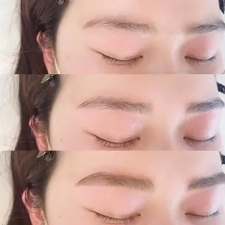 アイブロウ 𝙈𝙊𝙔𝙐🎀 韓国風/束感まつ毛のマツエク・マツパデザイン