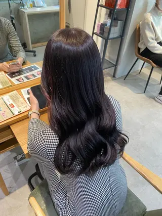 ロング カラー Marin🔖 /学生人気No. 1のヘアスタイル