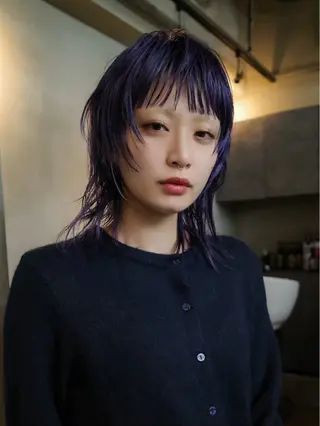 ミディアム Morishita Miyuのヘアスタイル