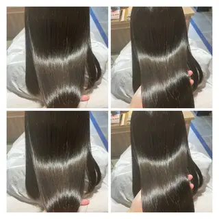 ロング 艶髪×透明感カラー ののかのヘアスタイル