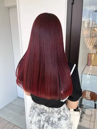 ロング カラー 似合わせパーマ/ kazuのヘアスタイル