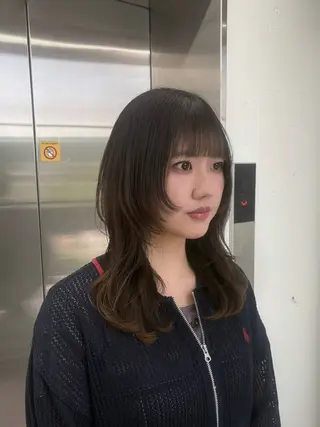 ミディアム 🌟ゆりあ🌟 JILLSTUDIOのヘアスタイル