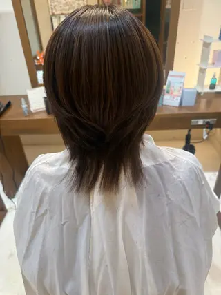 ショート 段 未佑のヘアスタイル