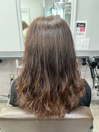 ロング パーマ 山口 詩織のヘアスタイル