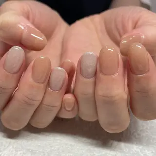 ネイル パラジェルネイル 大人可愛/シンプルのネイルデザイン
