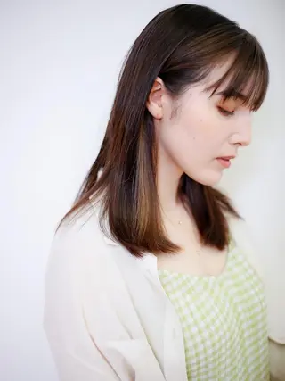 ロング カラー BASSA 下井草店のヘアスタイル