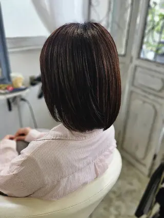 カラー 熊野 タイソンのヘアスタイル