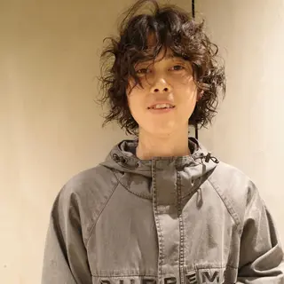 パーマ メンズ 🌈圧倒的デザイン パーマ　関和希のヘアスタイル